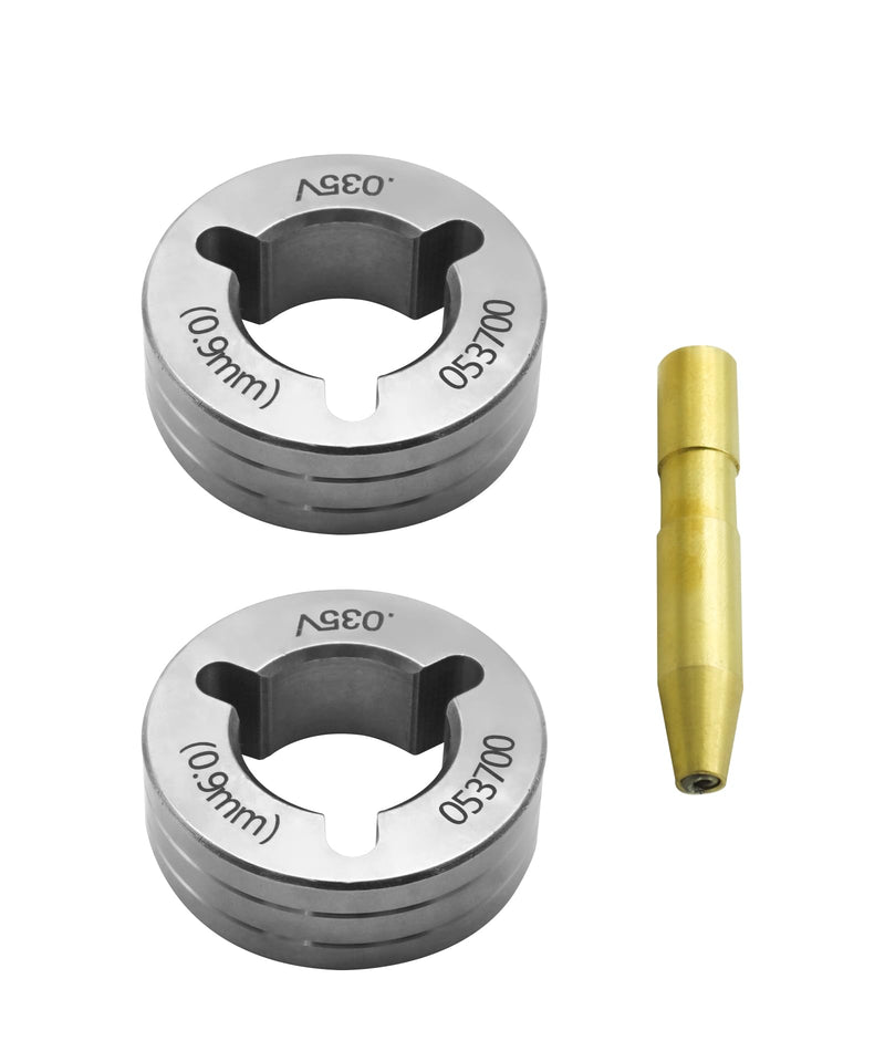 2 PCS Drive Roll Kit Replacement .035" V-Groove Fits for Millermatic 200/210/212/250/251/252, Replace 079595 053700