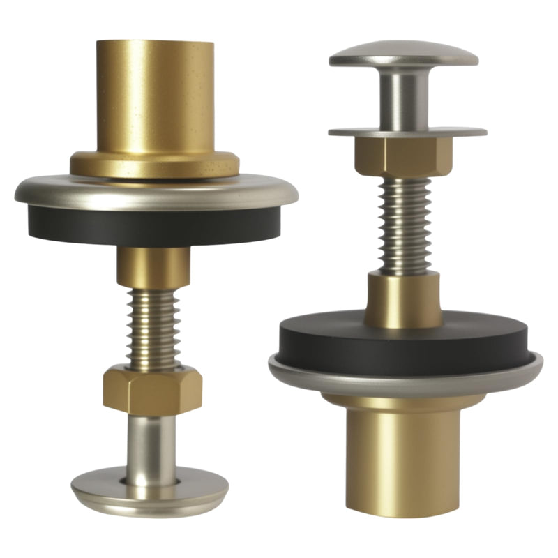 Stainless Steel Tank to Bowl Mounting Hardware Kit Compatible with Toto Aquia Toilet Two Piece Series, Replacement Part TS810DV3 Fits Tank ST412M ST413M ST416M ST464M