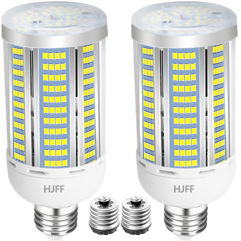 HJFF Led Light Bulb 500W Equivalent 7500 Lumen 5000K Waterproof E26/E27 Medium Base 60W led Bulb for Outdoor Indoor Lamp Area Garage Warehouse Workshop Street Backyard 60