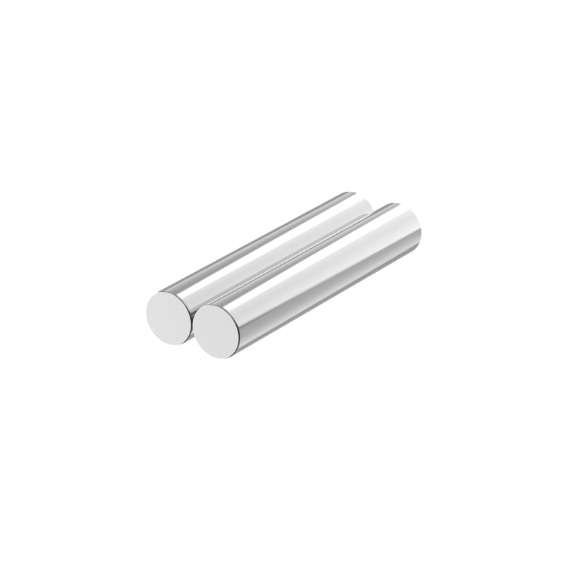 Powerful Diametrically Magnetised Cylinder Rare Earth Magnets,N52-1/2 D x 3.00" H - 2Pack, Super Strong Neodymium Cylindrical Magnets Magnetized Through 1/2" Diameter, Stud Finder Magnet