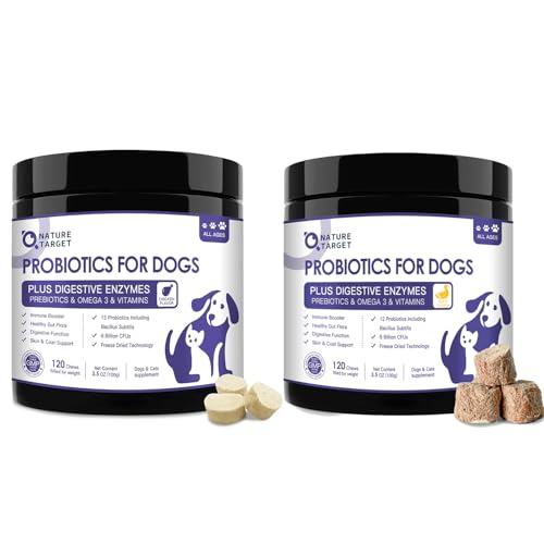 Probiotics for Dogs Chicken Falvored & Duck Falvored