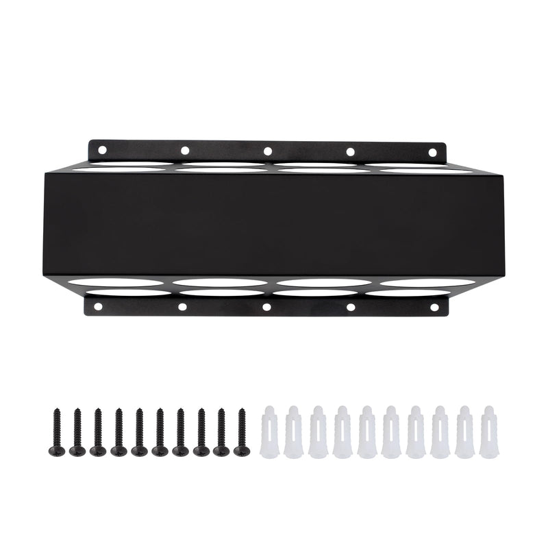 8 Slot TIG Welding Rod Holder Storage Tubes Rack, Welding Filler Rod Storage Tubes Organizer for Welding Filler Rods, Wall Mount Container Shelf Welding Table Shelf for Welder Table