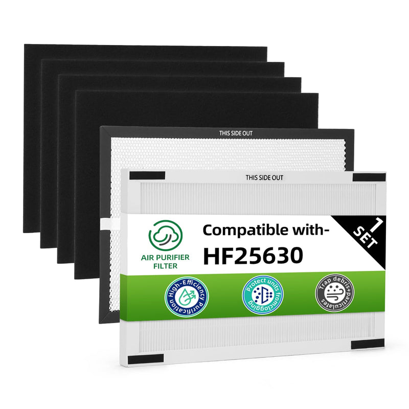 YY25630 Replacement Filter Set Compatible with Lasko HF25630 Air Purifier