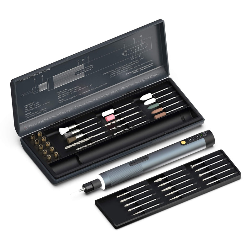 iFu Mini Cordless Rotary Tool Kit, 150mN.m Torque Engraving Pen