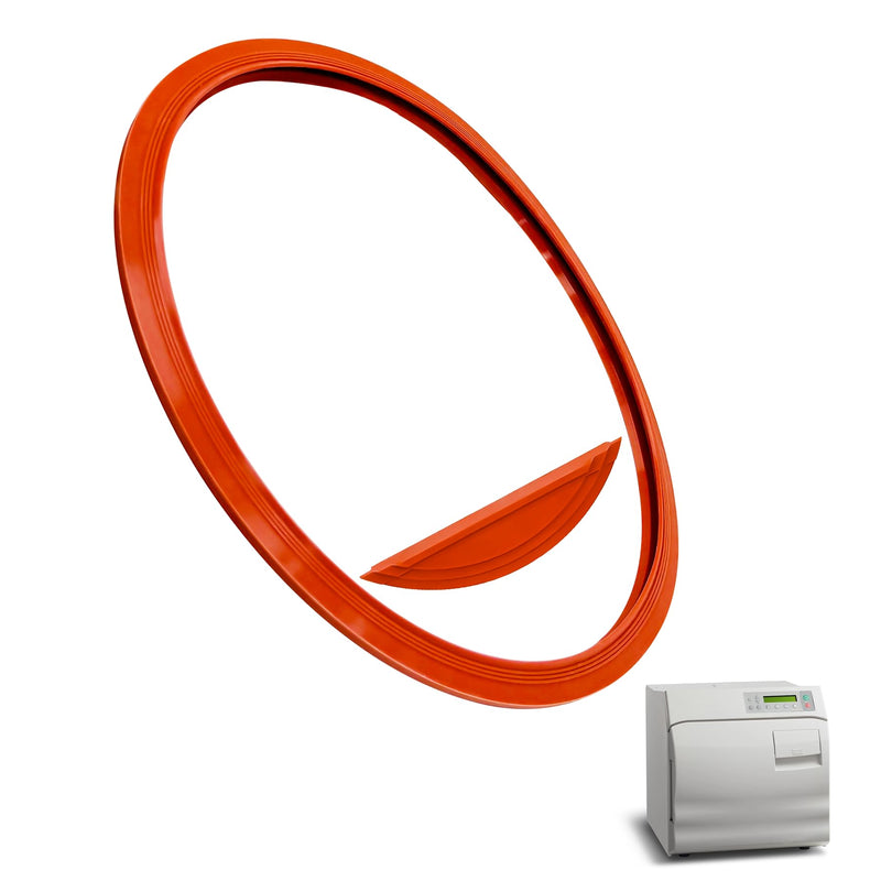 M11 Door Gasket kit is Suitable fits for Midmark M11 Ultraclave and M11D steam Engine Door Sealing kit. Includes Door Gasket # 053-0527-00 Dam gaskets # 002-0504-00-metal Ring Free