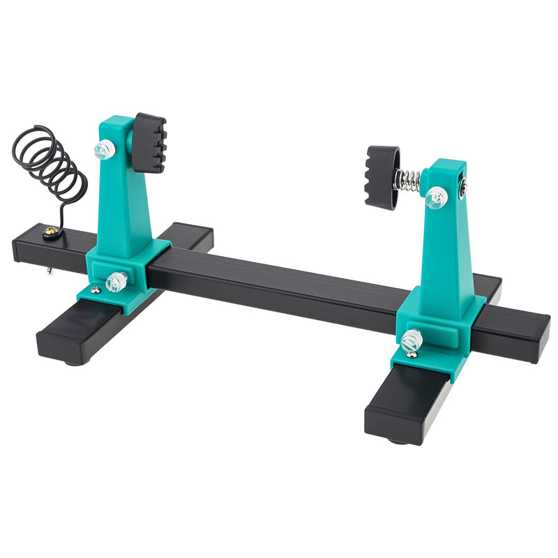 Adjustable PCB Holder Soldering Clamp for Circuit Board Soldering Desoldering Repair with Soldering Iron Pen Holder,Helping Hand Soldering Tool Holder 360 Degree Rotation