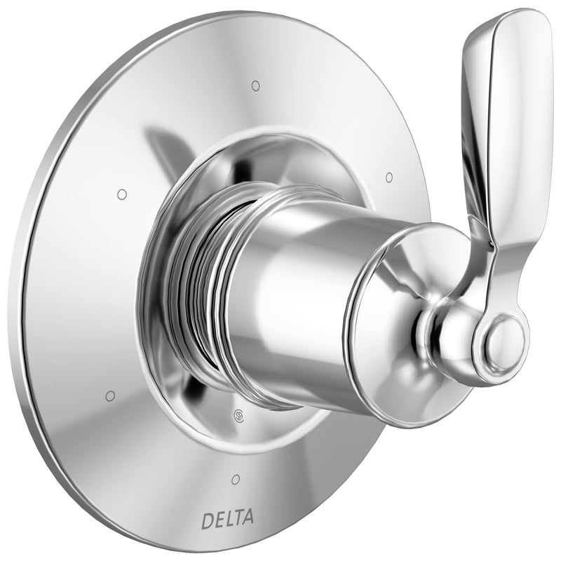 Delta Woodhurst 6-Way Shower Handle Diverter Trim Kit, Chrome Shower Faucet System Diverter, Chrome T11932 (Valve Not Included)