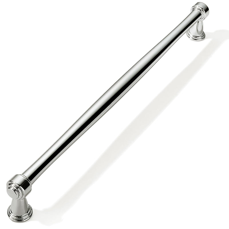 1 Pack 18inch(457mm) Center to Center Appliance Pulls Vibrant Polished Nickel Cabinet Pulls Handles for Cabinets Cupboard Solid Heavy Duty Drawer Handles Dressers Kitchens bedrooms Appliance Pulls 18inch(457mm) Center to Center 1