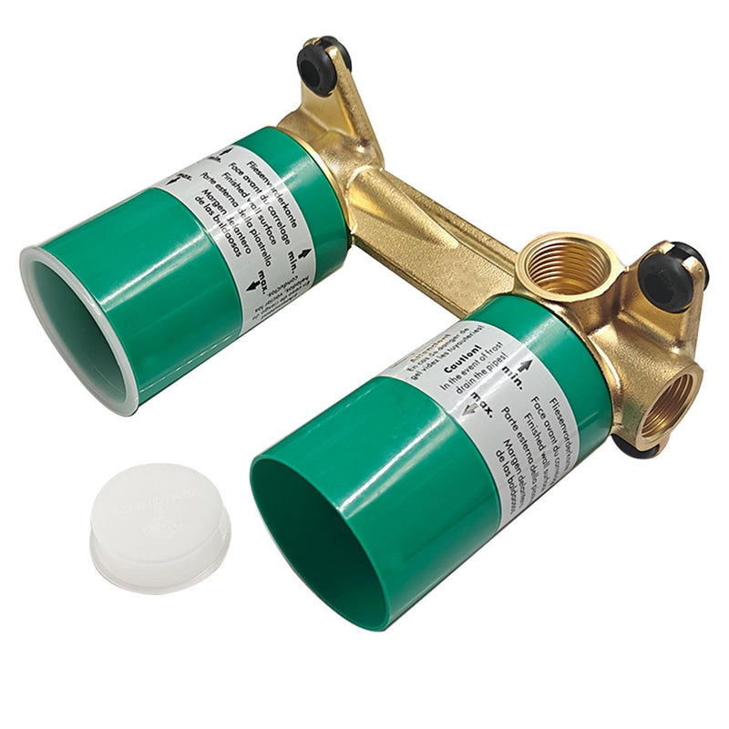 13622181 Brass Rough-In Valve for Hansgrohe 1/2" NPT Concealed Basin Faucet
