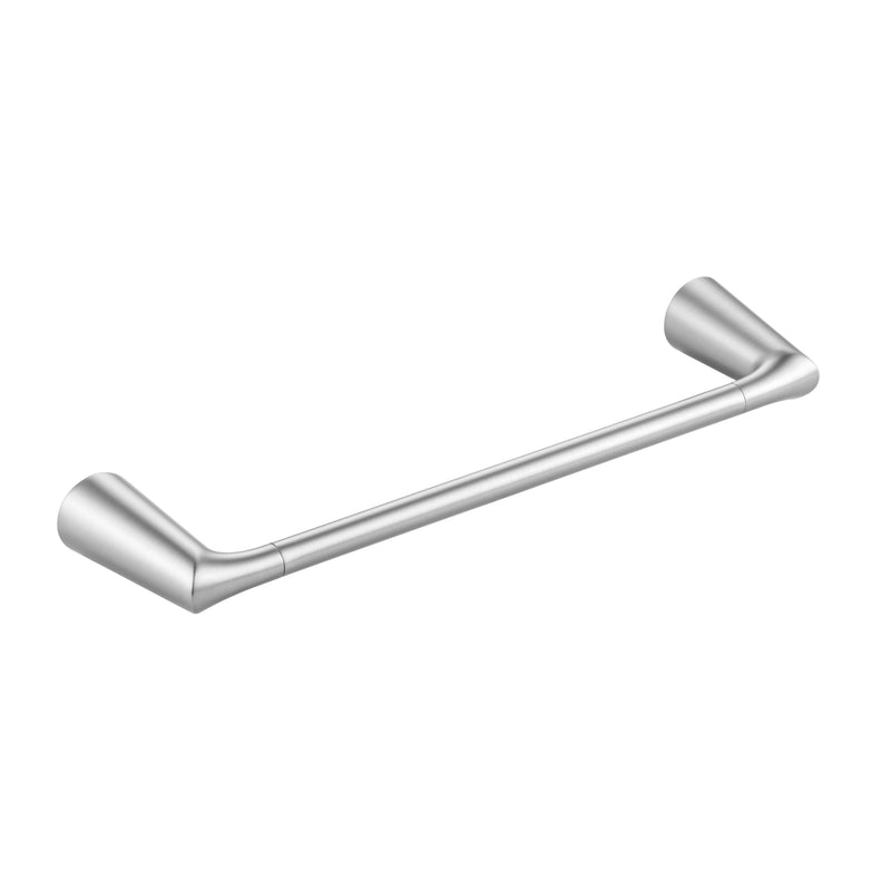 Wall-Mounted Towel Bar- Inspire Series, Heavy Duty, Rustproof Zinc Alloy and SUS201 Hand Towels Holder for Bathroom and Kitchen, Towel Rack Hanger with High Weight Capacity - (Brush Stainless Steel) Brush Stainless Steel