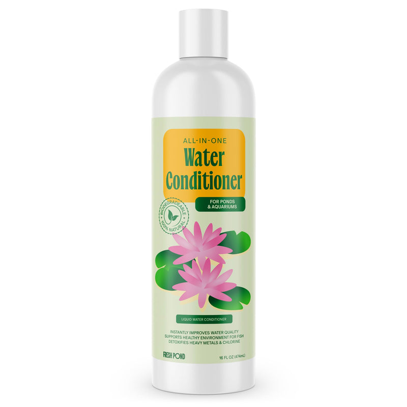 Aquarium & Pond Water Conditioner – Detoxifies Tap Water for Fish - Treats 9,600 Gallons - 1 qt.