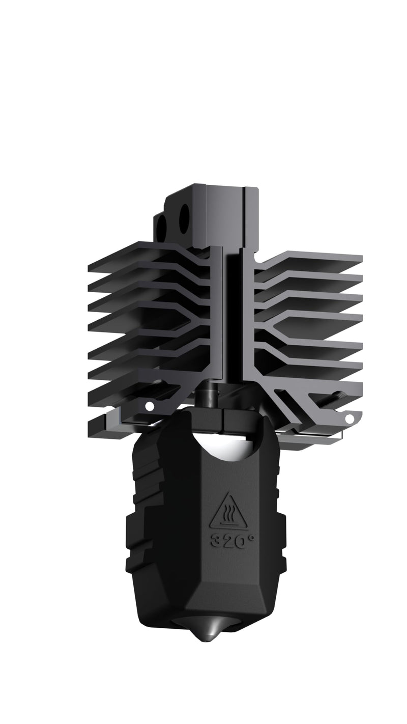 Phaetus New Conch Hotend M6 EndCoat Nozzle Detachable Perfect Fit for Bambu Lab X1/P1_0.4m Series 3D Printers 0.4mm