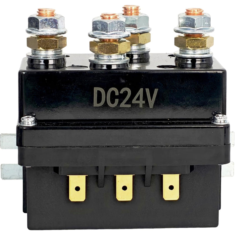 12V 500A Winch Solenoid Contactor Relay for 8000lbs-17000lbs ATV UTV Boat 4x4 Vehicle SUV Truck Control Compatible with Warn A2000 Compatible with Badlands 12000 4WD 3-Wire Motor 12