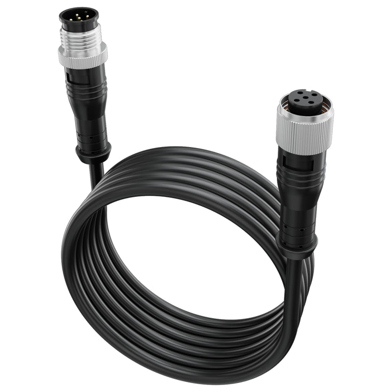 NMEA 2000(N2K) 2 Meter Extension Cable – Backbone & Drop Cable Compatible with Lowrance Simrad B&G Navico Network 5 Pin M12 Thread Marine Grade Cable. (6.56FT) 6.56FT