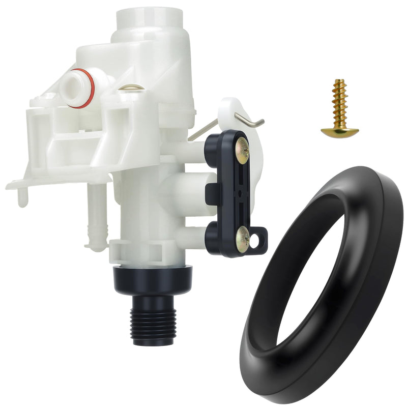𝗨𝗽𝗴𝗿𝗮𝗱𝗲𝗱 31705 RV Toilet Water Valve Kit - Fits Thetford Aqua-Magic V (High/Low Hand/Foot Flush) | Leak-Proof, Freeze-Resistant, Replaces 31688, 31687, 31653