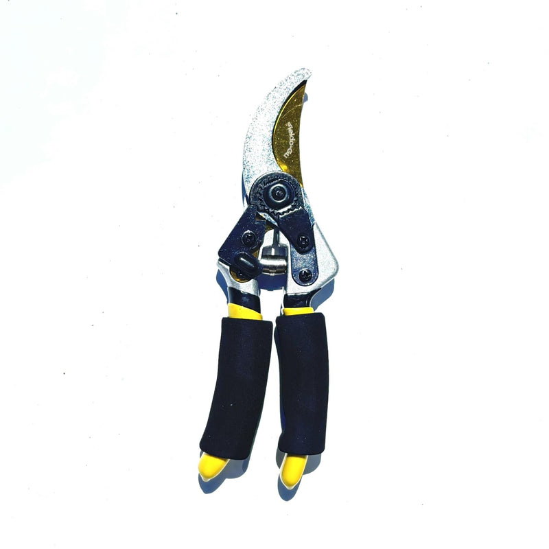 Bypass Pruning Shears Pro α 8" with SK-85 Japanese Standard Steel Blades, 3/4" Cut Capacity, Heavy Duty Gardening Hand Tools