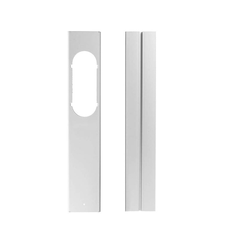 Portable Air Conditioner Window Kit,2PCS Universal Mobile Air Conditioner Adjustable Window Sealing Plate Splint Baffle, Lightweight Soft Baffle for Sliding Window or Sliding