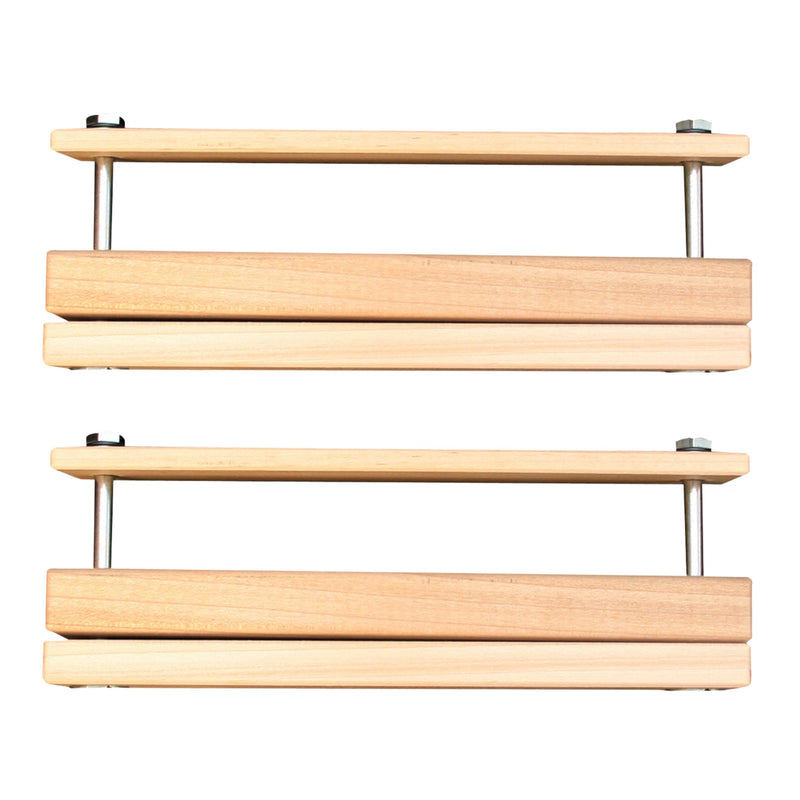 Cardinal Gates SPC02 Spindle Clamp for Safety Gates - No Hole Baby Gate Banister Adapter - Wooden Baby Gate Mounting Kit - Made in the USA - 2 Spindle Clamps - Made in USA