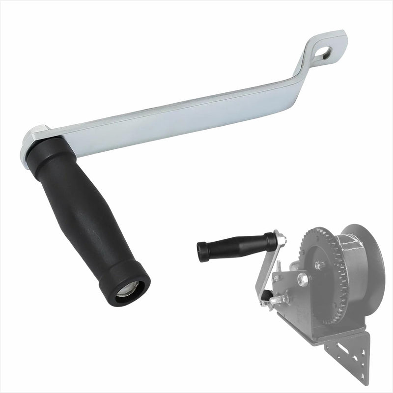 Replacement Winch Handle for Boat Trailer - Crank Handle with Anti-Slip Grip, Durable Marine Sailboat Accessory, 1 Pc (10") 10 Inch