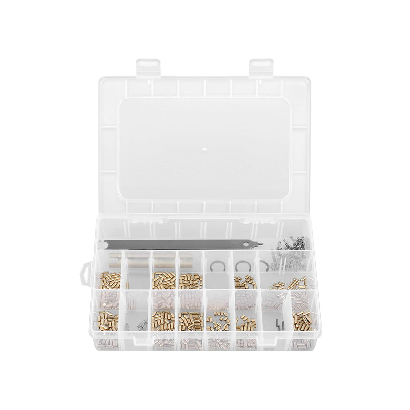 Premium Rekey Kit for Schlage with 50 Master Pins，50 Spring，50 Bottom, 50 Top Pins kit with Seal-Tight Plastic Box