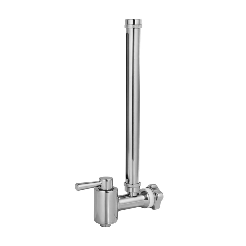 304 Stainless Steel Sight Glass Spigot, Clear View Water Level with Red Floating Ball, Durable Metal Material, Fits Universal Gravity Filter Systems 7 Inch
