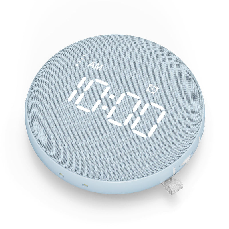 Gianna 110dB Loud Alarm Clock for Heavy Sleepers - Vibrating Alarm Clock, 3 Wake Modes, Auto-Dimming, Rechargeable Battery Operated Bed Shaker for Bedroom and Travel