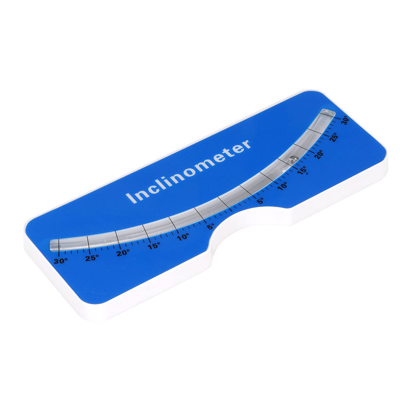 Scoliometer, Portable Device with Spine Contour and Metal Ball Insert for Measuring Spinal Alignment，Measure Spine Slope (2) 2