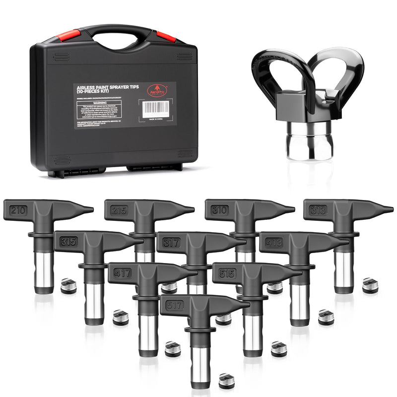 AEROPRO Tools 12 Pcs Airless Paint Sprayer Tips Set
