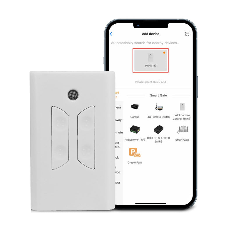 SM-05W Smart USB WiFi Controller APP Remote Control Compatible with Alexa, Google Assistant, IFTTT, Gate Remote Control Work for Automatic Swing Sliding Gate Opener