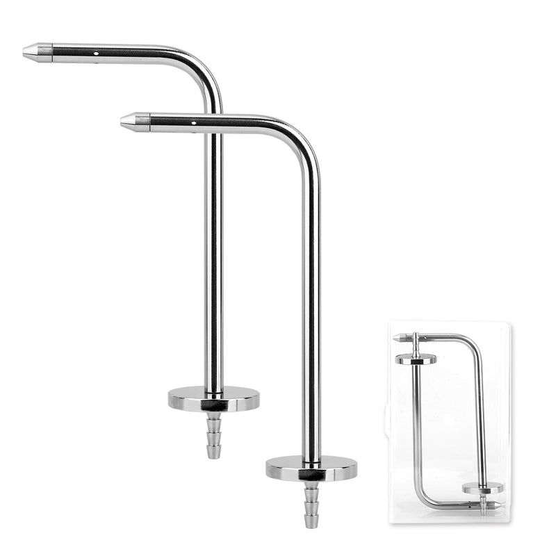 Static Pressure Probes Compatible with Fieldpiece Manometers AMIN2, ADMN2, SDMN5,Stainless Steel Probes for HVAC Pitot Static Tube Fit (2 PCS)