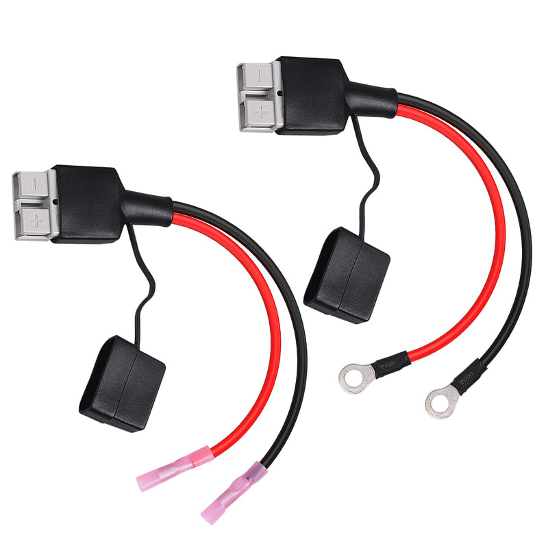 Trolling Motor Quick Disconnect Plug for Trolling Motor Quick Connect | 12V/24V Marine Battery Trolling Battery Quick Plug, 8-Gauge Marine Grade Quick Connectors Wire