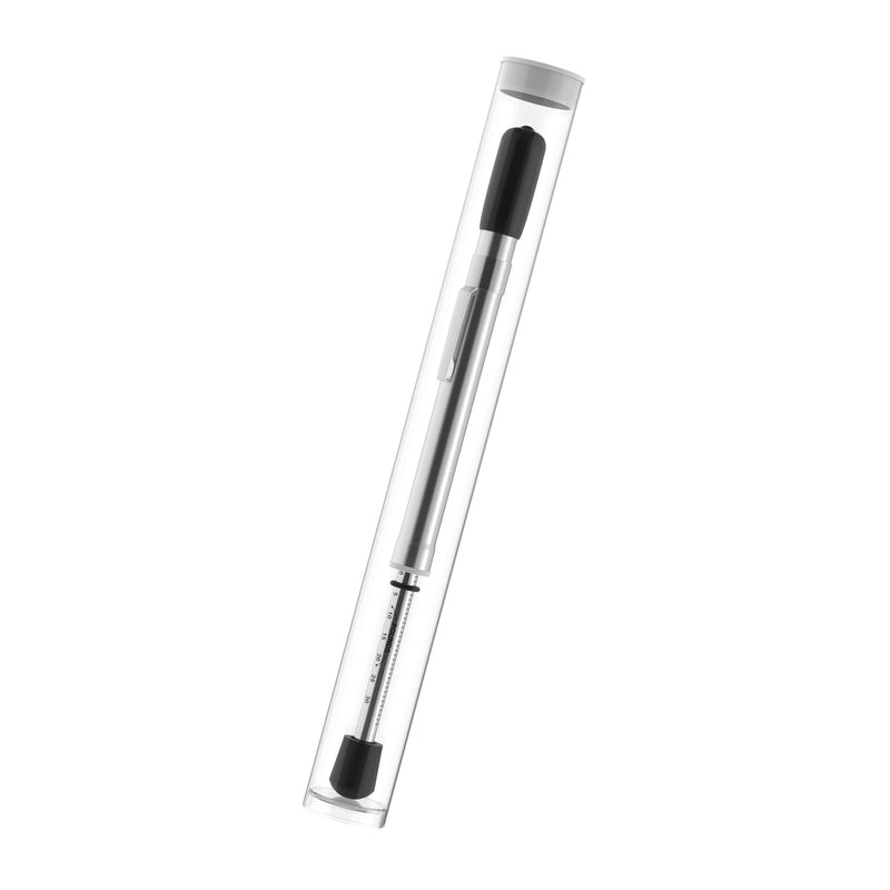 Door Pressure Gauge 0 to 35 Lbs for Hinged Sliding Folding Doors to Meet for ADA Requirement Door Test Tool, with Plastic Protective Tube