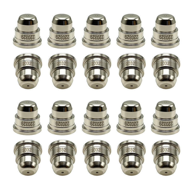 20Pcs 220329 Nozzle Tip for Hypertherm PMX 1000 1250 1650 Plasma Cutting Torch Consumables