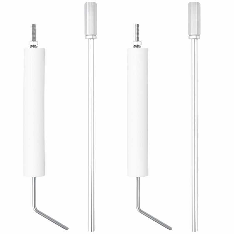 5780 Electrode Insulator Replacement Assembly Fits for Beckett Oil Burner Fits for AF, AFG, AR, SF and SR Burner with Blast Tube up to 9", 2-Pack