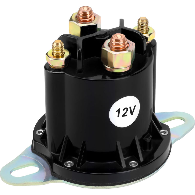12V 150A Starter Solenoid Relay for Trombetta 684-1221-012 Western Snow Plow 56131K 56134 25634 Fisher 5794 5794K-1 Boss HYD01633 Buyers 16160410 1306317 Powerseal DC Contactor Continuous 4 Terminals