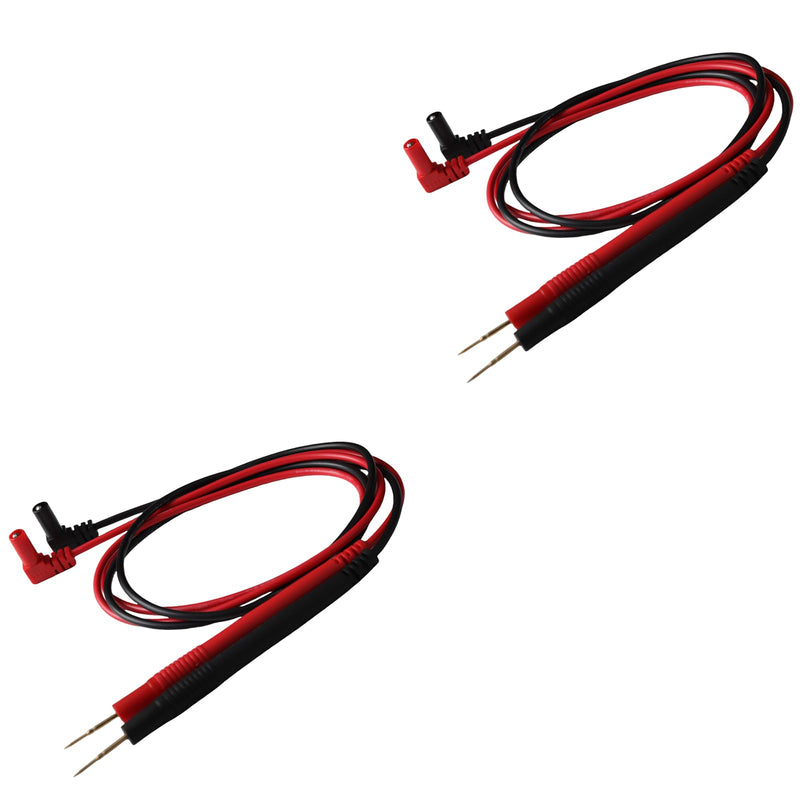 Multimeter Leads, 1000V 10A Meter Leads & Gold-Plated Needle Multimeter Probes(2PCS) (2) 2