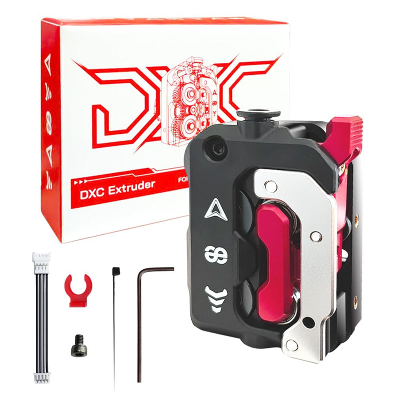 Upgraded DXC Extruder for Creality K1/K1C/K1 Max/K1 SE 3D Printer with Smart Filament Break Detection, Support Smooth & Stable Feeding, 60% Filament Wear Rate Reducing K1 Series DXC Extruder