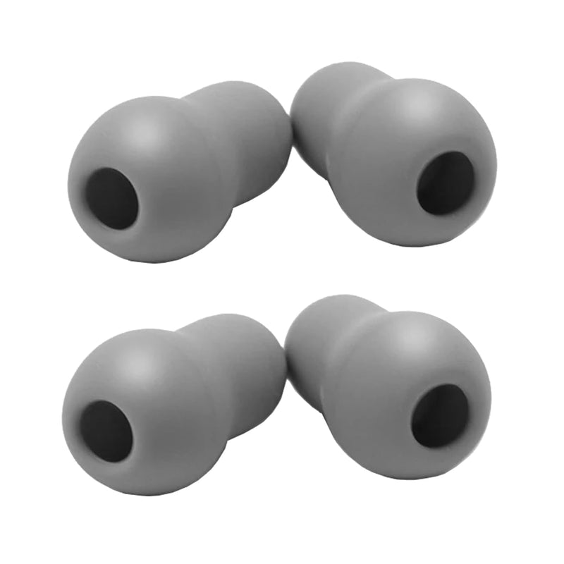 Replacement Stethoscope Earplug Ear Tips Earbuds Universal Earpieces Super Comfortable Soft Stethoscope Eartips Earpieces Compatible with Littmann Stethoscope (Pack of 4)