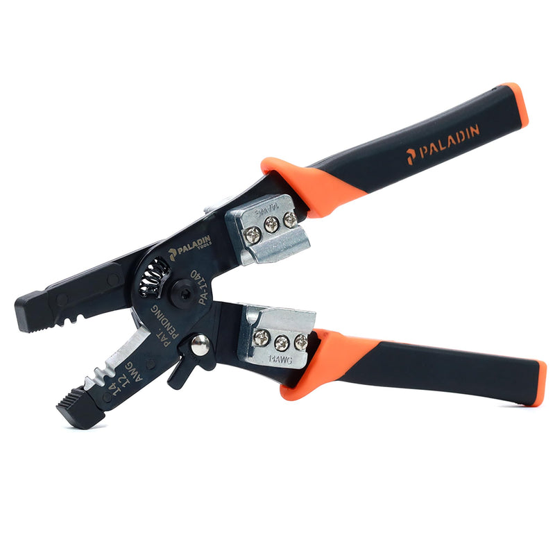 TEMPO PA1140 2-Wire Slitter, All-in-One Irrigation Stripper, Cuter, Twister - 12/14 AWG Copper MAXI Cable – Durable Ergonomic Handles for Field Use