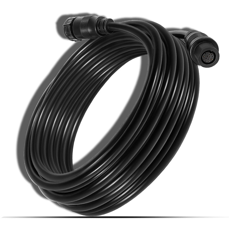 720106-2 EC M3 14W30 Transducer Extension Cable 14-pin Fit for Humminbird APEX XPLORE SOLIX and Onix Series Fish Finder Compatible with Built-in MEGA Imaging (30 Feet) 30 Feet
