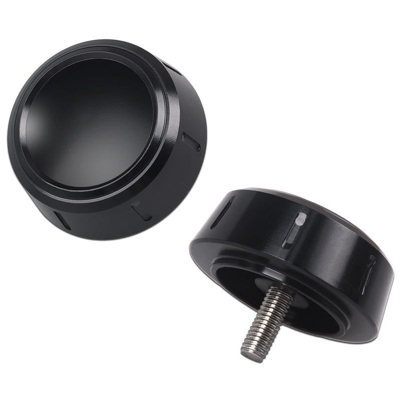 for Garmin Bail Mount Knobs VHF 115/215 Echomap Gpsmap,f/7x3 Series(2-Pack) | The corrosion-resistant solid aluminum design Replacement Stand Knob Compatible with Garmin Device