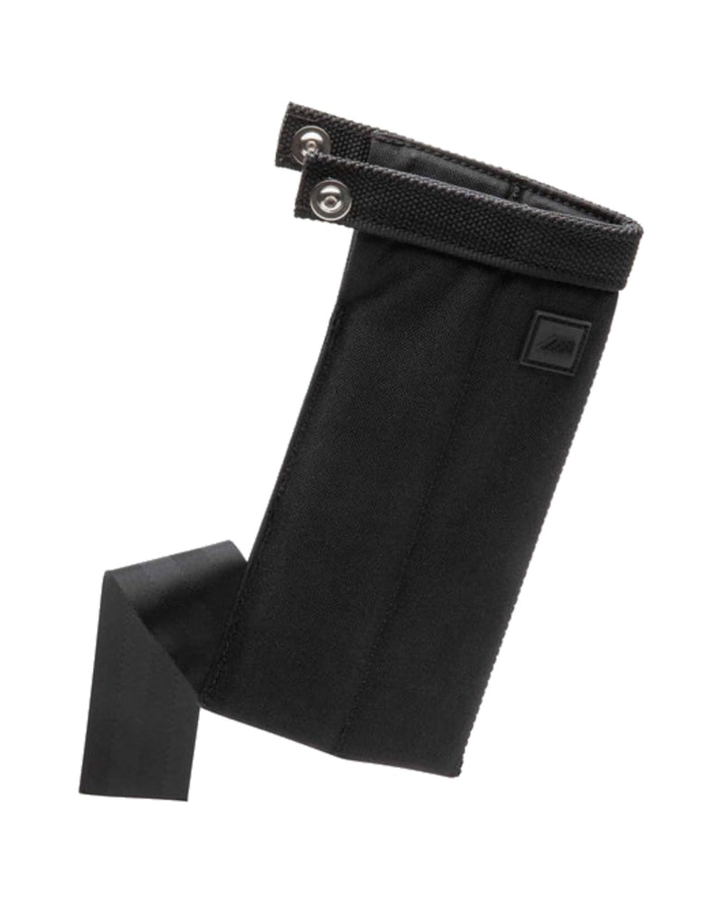 Diamondback Hammer Holster X - Hammer & Pry Bar Holder for Tool Belt | Open-bottom utility sheath with side-carry design - fits behind any size pouch - 10 x 5 x 2 in, just 0.44 lb Black Left Side