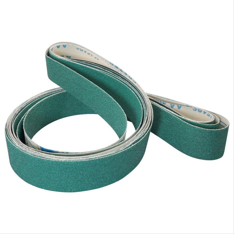 2 x 72 Ceramic Grinding Belts, 6 Pack 2x72 Sanding Belts 60 80 120 180 240 400 Grit, 2x72 Inch Belt Grinder Knife Sharpening Belt for Metal Working Ceramic-Soft Backing 60-400 Grit