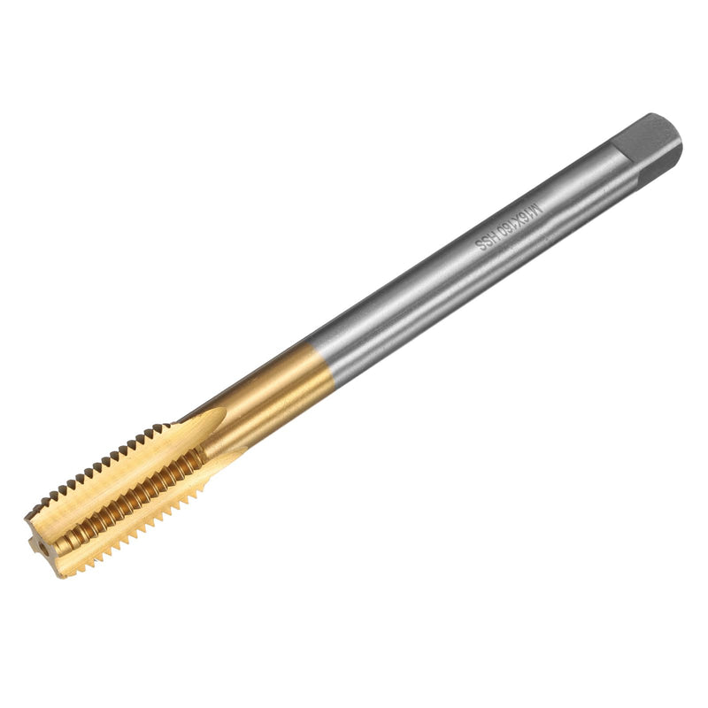 uxcell Metric Thread Tap M16 x 2 H2 160mm Straight Flute Screw Thread Milling Machine Taps Threading Tapping Repair Tool M16 x 2 x 160mm