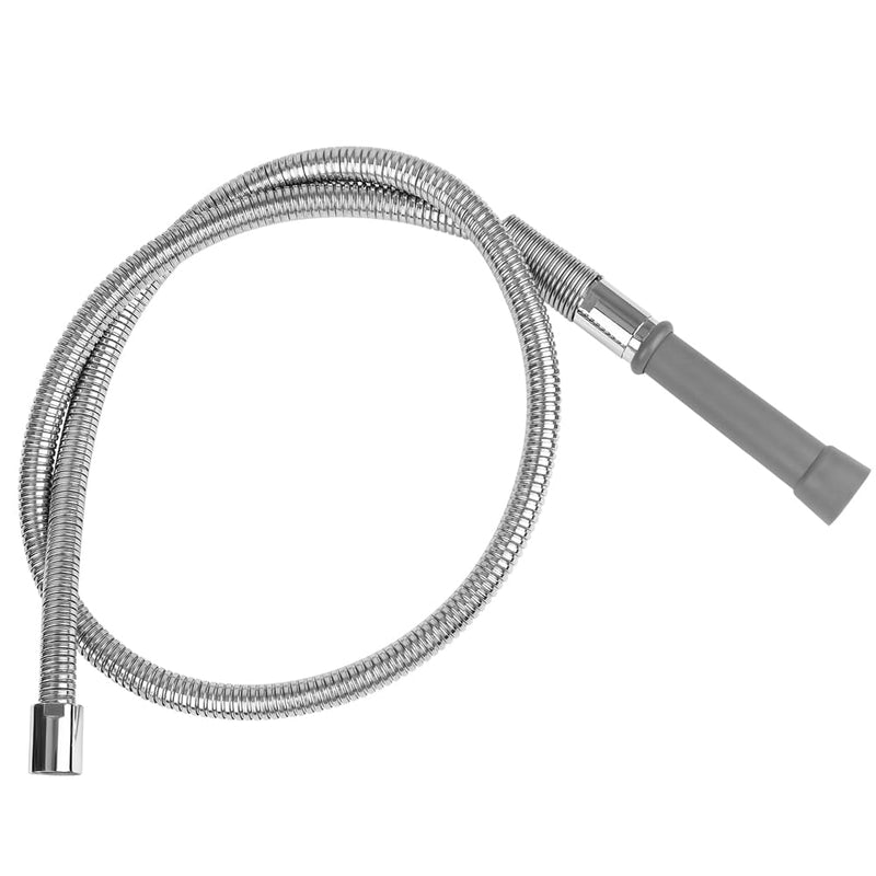60 Inch Pre Rinse Spray Hose with Heat Resistant Handle Replacement B-0044 for T&S Brass, 1.42 GPM Commercial Sink Sprayer Hose for Restaurant Kitchen Sink Faucet