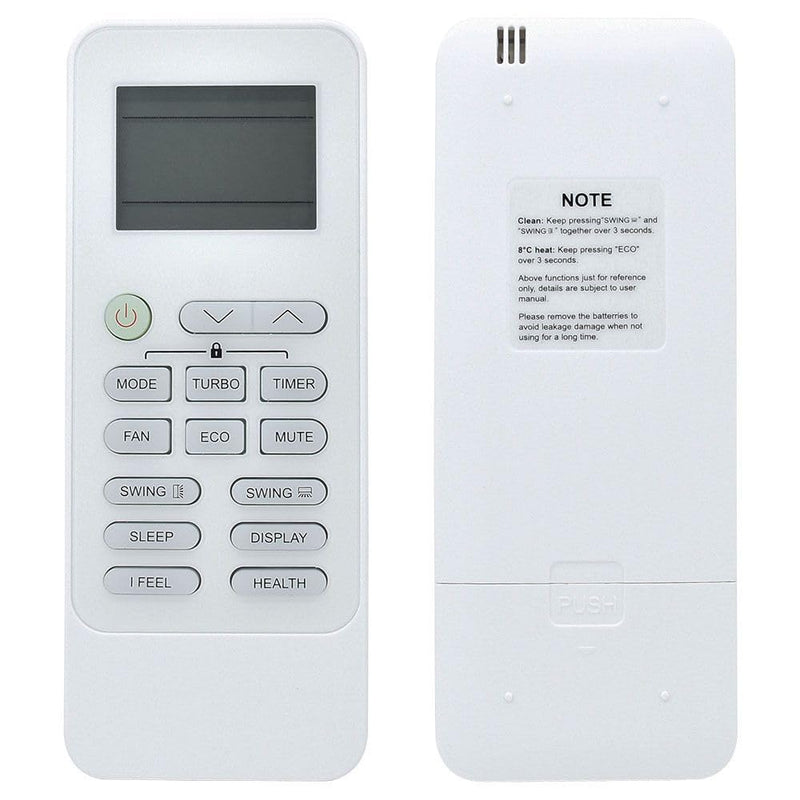 190424(XHY-S) ℉⇌℃ A/C Remote Controller for TCL GYKQ-52 Air Conditioner