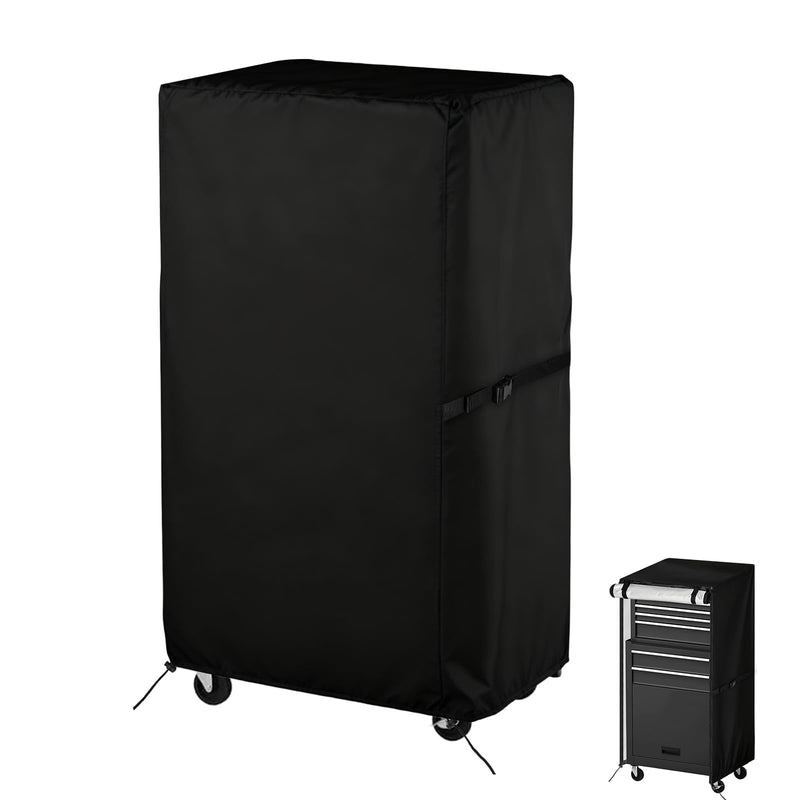Tool Cabinet Cover for Omelaza/AIRAJ Tools Chest, Waterproof | Tool Box Cover for 8 Drawers Rolling Tools Cabinet-27"L x 13"W x 42"H 27"L x 13"W x 42"H