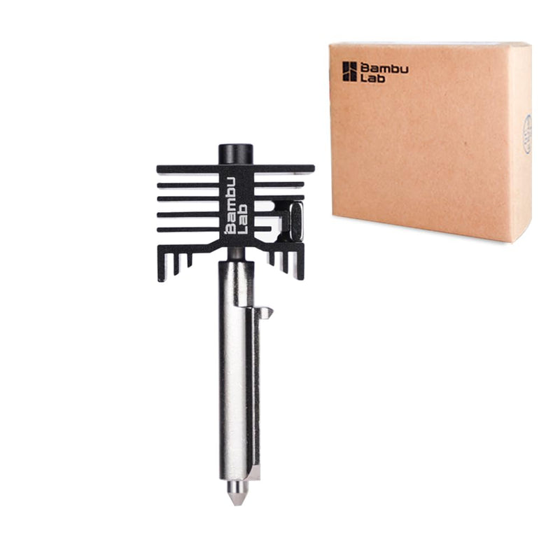 H2D/H2S 3D Printer Hotend Bambulab Original with 0.2mm Stainless Steel Nozzle for Bambu Lab H2D Combo, H2S Combo 3D Printer Accessories