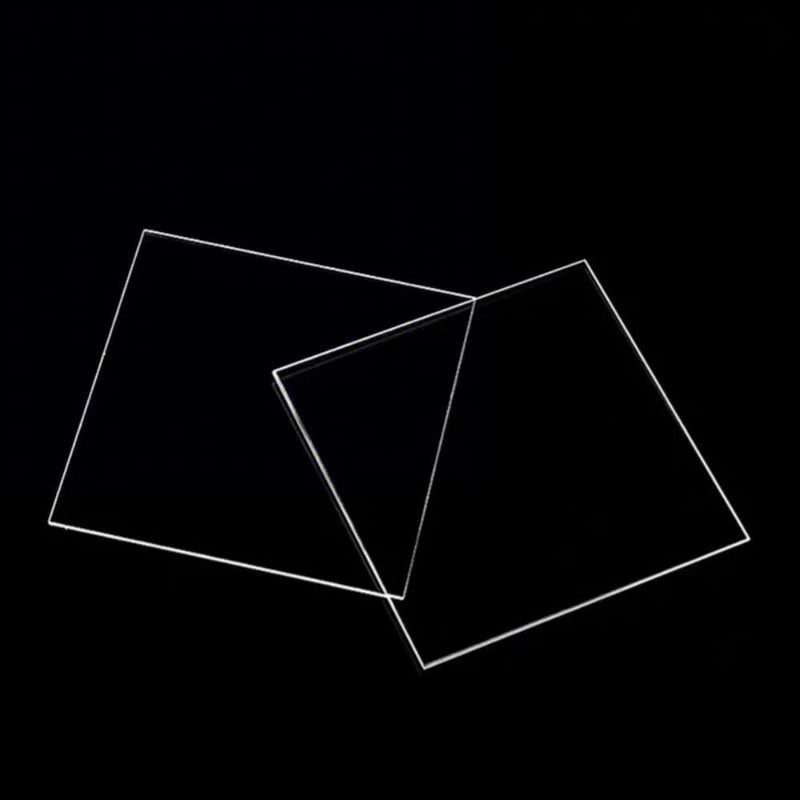 85 x 85 x 1 mm Optical Glass Squares (2 Pieces),Square Quartz Glasses,Fused Quartz Plates,Fused Silica Glasses,Quartz Glass Sheets for Laboratories and Industrial Use (Laboratory UV-Vis Grade) 2