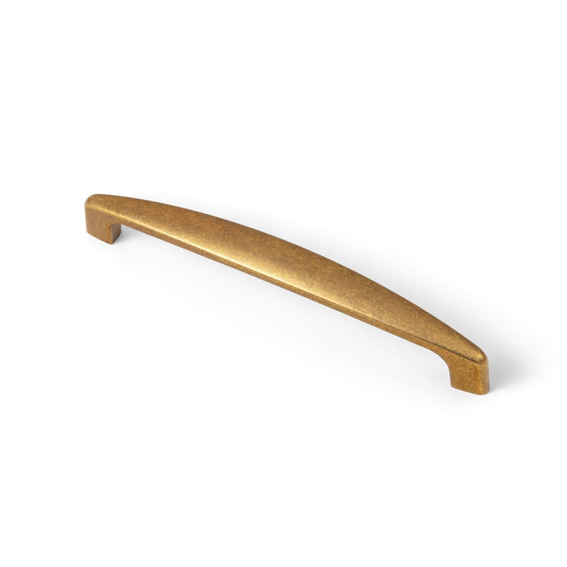 12 Pack Antique Brass Cabinet Pulls 5" Hole Center Drawer Pull | 128mm Solid Zinc Alloy Cabinet Handles, Vintage Cupboard Hardware, For Dressers, Drawers, Kitchen, Vanity, Furniture, Closet 5'' Center to Center